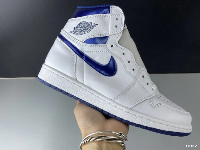 Rep BK og retro ''metallic navy'' jordan 555088-106 high 1 air 1206